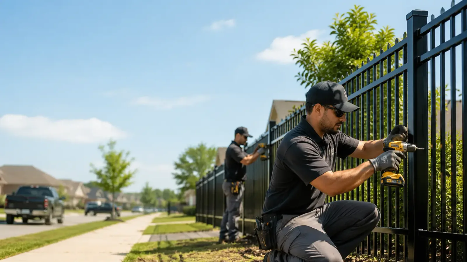 Metal Fence Installation in Gordon, TX